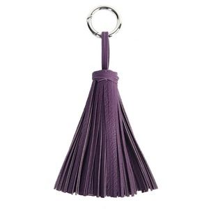Jumbo Purple Tasseled Key Chain